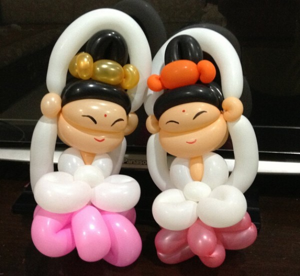 Long Balloon Shaping Tutorial: How to DIY the Cartoon Version of Guanyin Bodhisattva