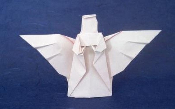 Christmas Origami Encyclopedia - Simple Origami Angel Origami Video Tutorial