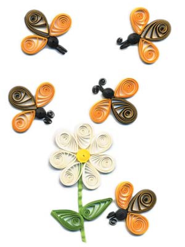 Appreciation of paper quilling works [can be used as a reference for paper quilling production]