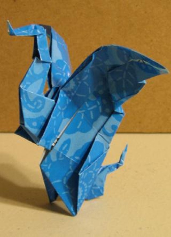 Salamander origami tutorial—Perry Bailey