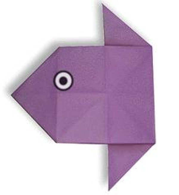 Handmade Origami Sunfish Origami Tutorials and Illustrations