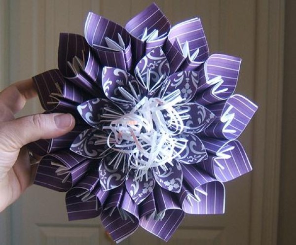 Paper origami handmade tutorial