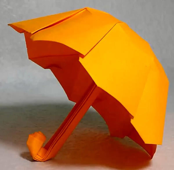 Origami Umbrella | Origami Sun Umbrella Handmade Origami Video Tutorial