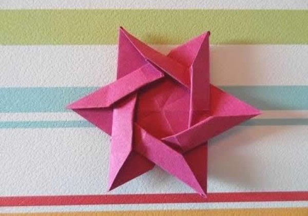 Christmas Origami Star of David Christmas Star Origami Video Tutorial