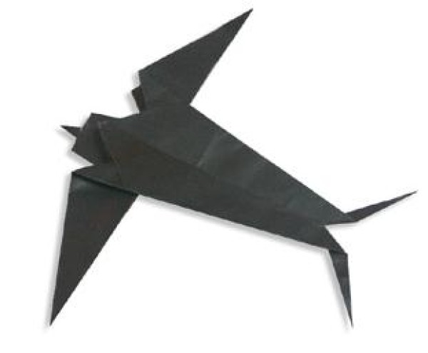 Simple Origami Swallow Handmade Origami Tutorial for Children