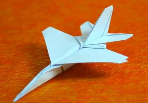 How to Fold Paper Planes - F16 Jet Fighter Teach You Step by Step How to Fold Paper Planes