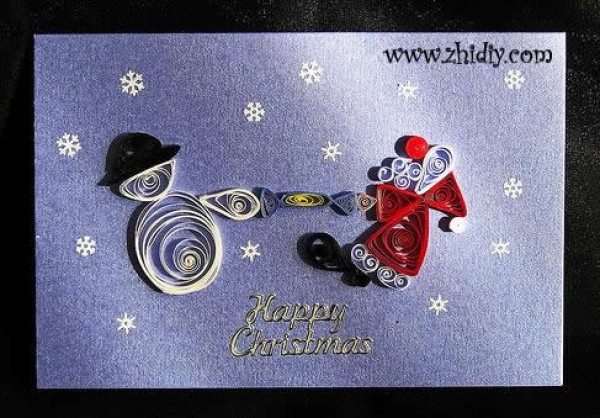 Taste quilling paper Taste Christmas