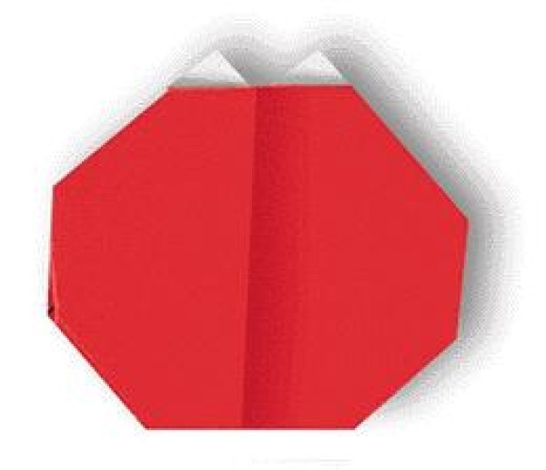 Simple origami tomato tutorial