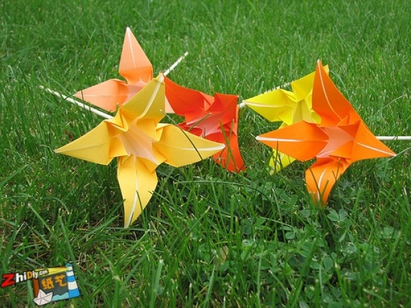 Appreciation of exquisite origami bouquets