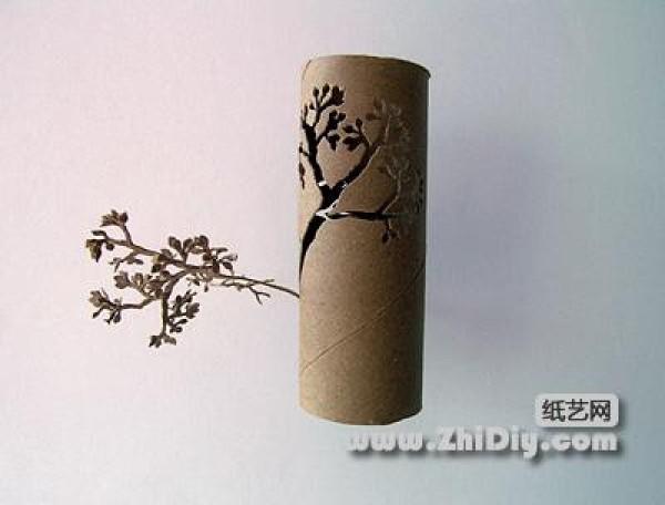 Paper art of paper roll