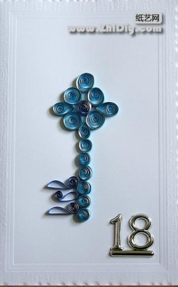 Appreciation of masterpieces of paper quilling