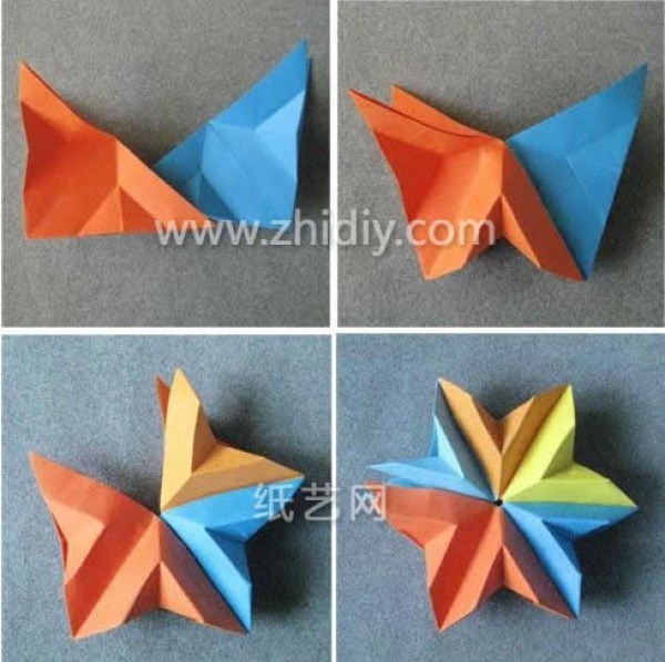 Christmas handmade note paper origami Christmas star origami tutorial