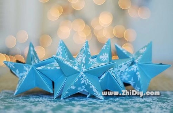 Paper Art Star Making Tutorial [Suitable for Holiday Decoration]