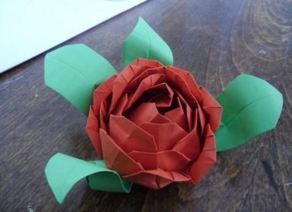 Paper art paper rose handmade tutorial