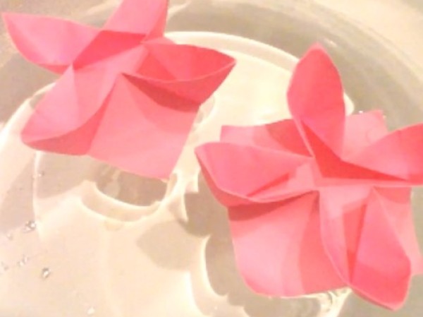 Origami flowers DIY origami making tutorial for handmade origami water lilies