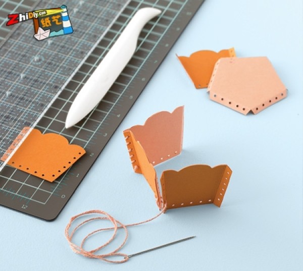 Sewing Papercraft Candy Box