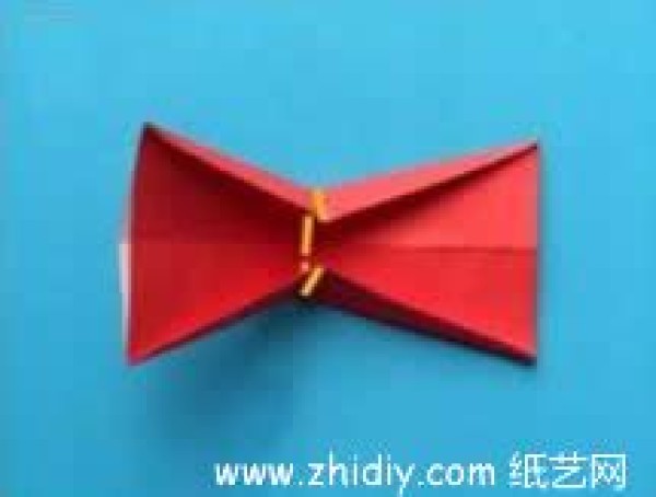 Origami bow tie making tutorial