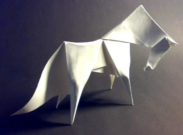 [Complete Origami Tutorial] Video tutorial on three-dimensional handmade origami of a super cool origami horse