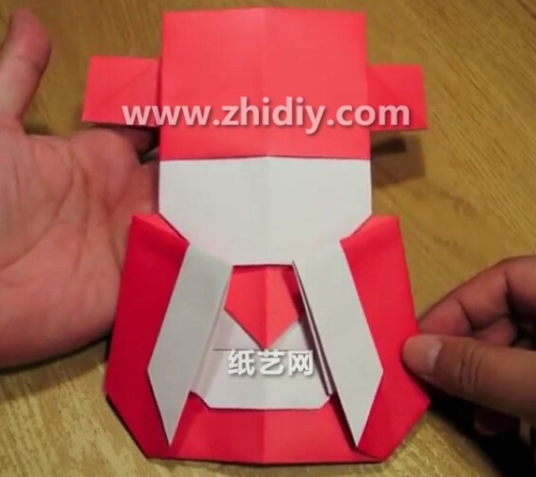 New Year Origami God of Wealth handmade origami tutorial