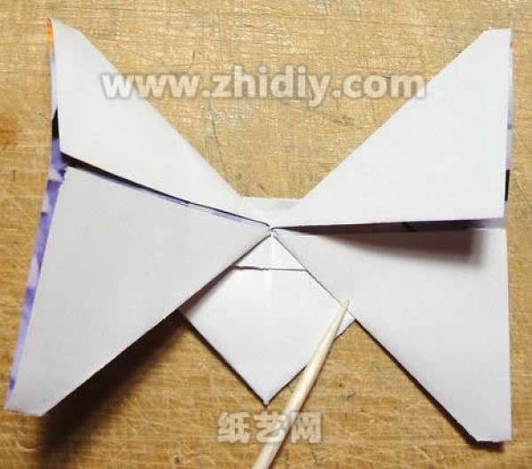 Butterfly origami tutorials and illustrations