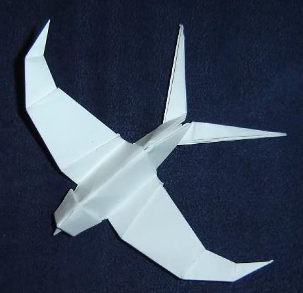 Origami Encyclopedia - Origami Swallow Simple Handmade Origami Video Making Tutorial