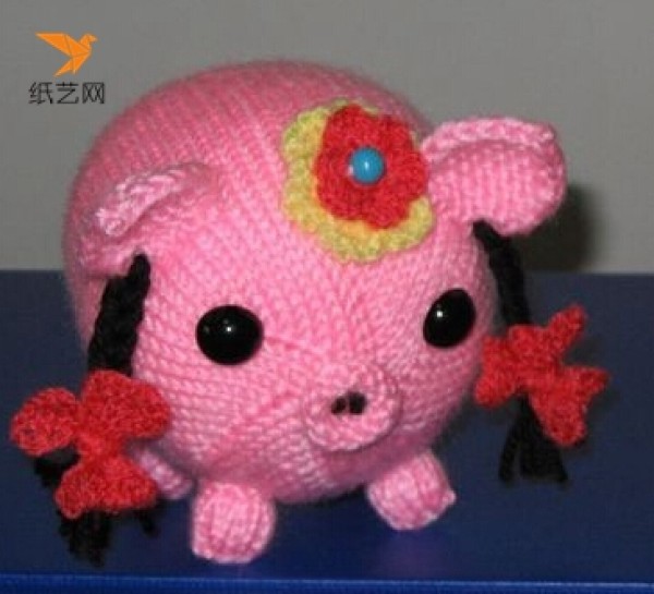 Cute Pig DIY Wool Crochet Tutorial