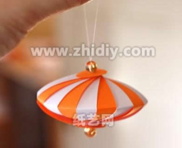 Tutorial on making simple paper lantern pendants