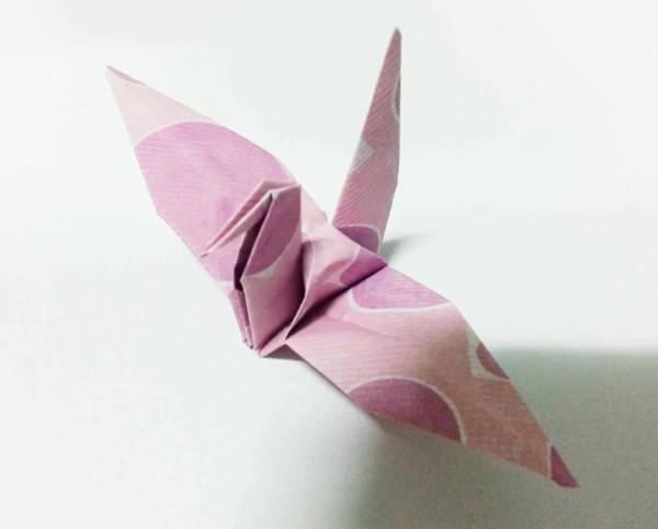 Childrens Day handmade classic origami paper crane video tutorial