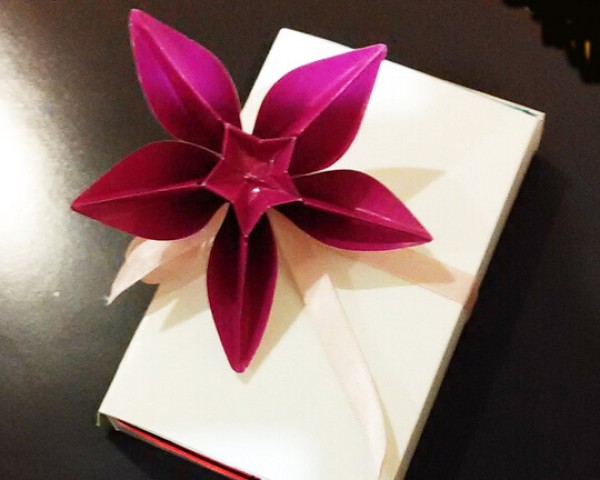 New Years Origami Flower Tutorial teaches you how to make exquisite origami flowers by hand.