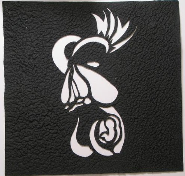 Appreciation of paper-cut paper art works [1]