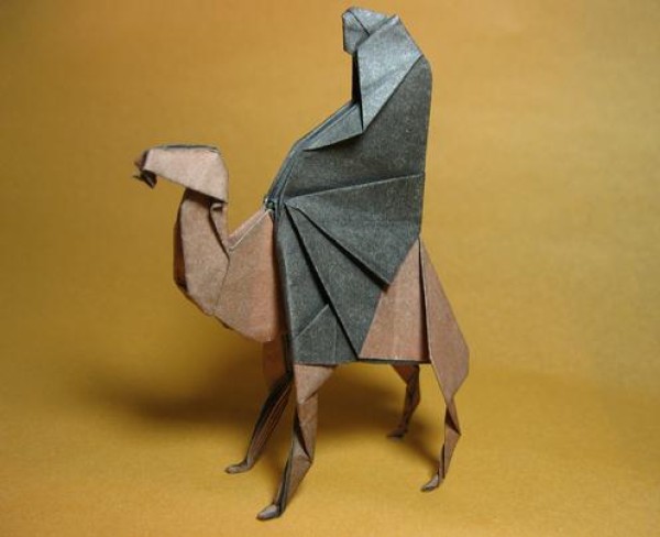 Origami Dromedary Camel Origami Tutorial—Gabriel Alvarez