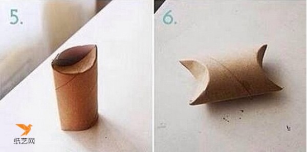 How to recycle toilet paper tubes? Illustrated tutorial on how to reuse waste toilet paper tubes to wrap New Year gifts