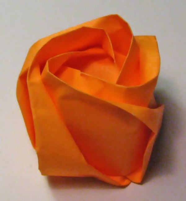 3-Minute Origami Rose Tutorial