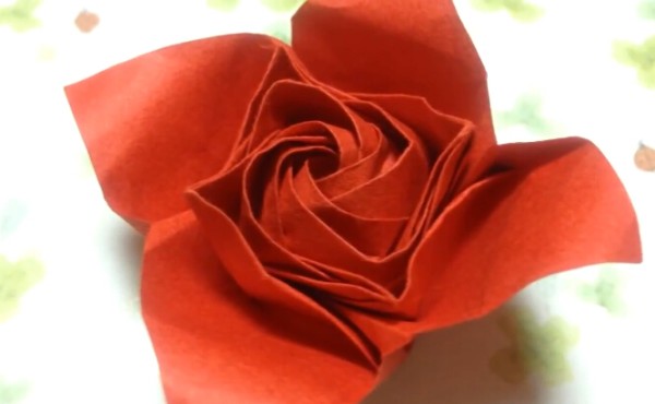 Origami Rose Origami Comprehensive Origami Video Tutorial on Compact Cube Paper Rose Origami