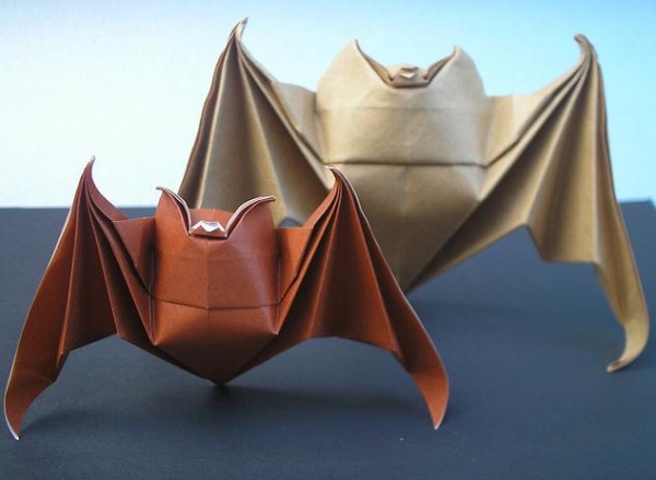 Happy Good Luck Bat Origami Tutorial - Michael LaFosse