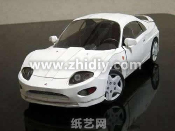 Super Cool Mitsubishi FTO Paper Craft Free Download