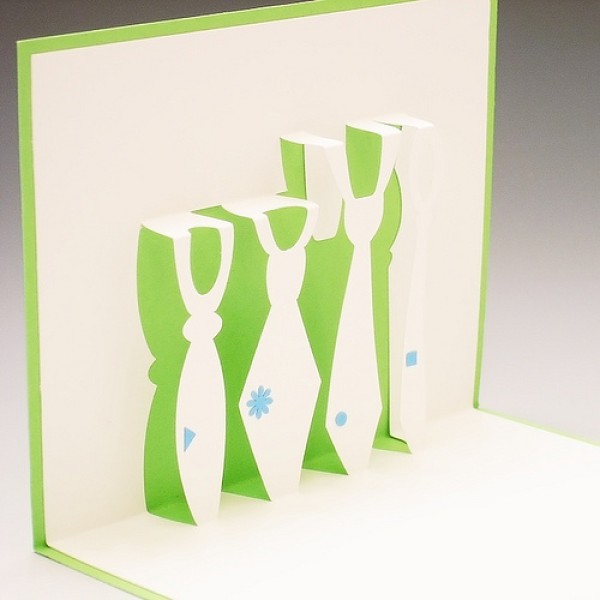 Extremely exquisite and elegant greeting cards