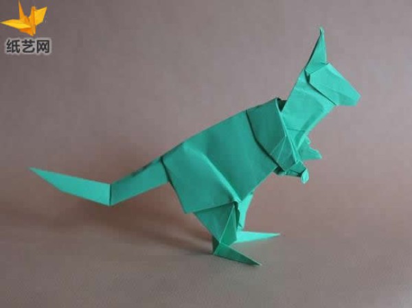 Origami Kangaroo Handmade Origami Tutorial [Wild Animal Origami Collection]