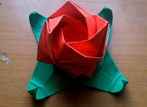 Kawasaki rose origami video tutorial simple origami rose origami tutorial