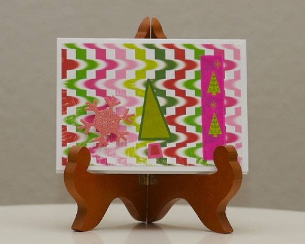 Ingenious paper art greeting card design