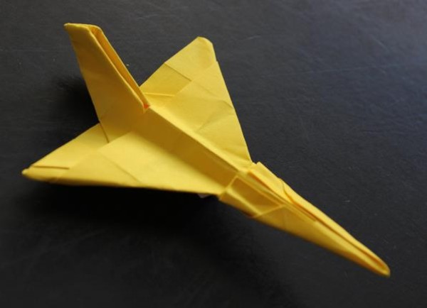 Origami Airplane Collection - F106 Origami Fighter Manual Origami Video Tutorial