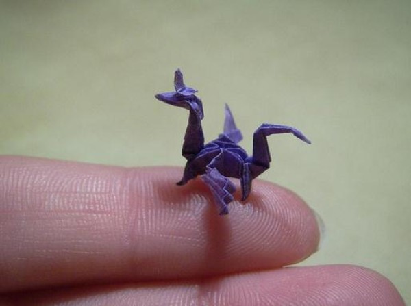 Anja Markiewicz’s miniature origami art