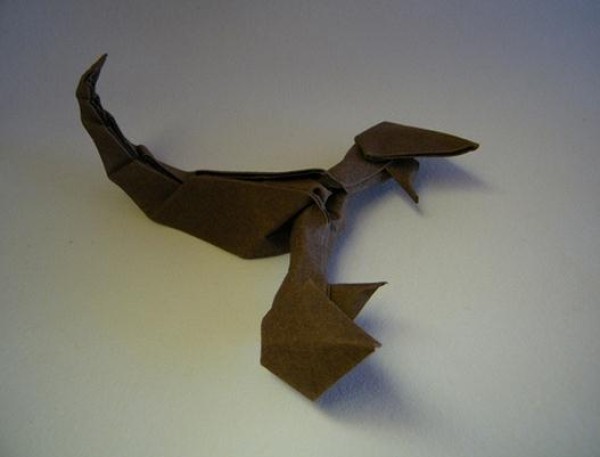 Origami Scorpion Handmade Origami Tutorial—Jozsef Zsebe