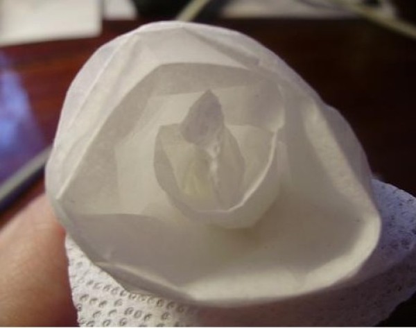 Tissue Rose Making Tutorial