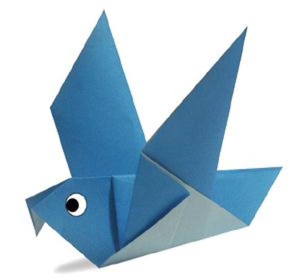 Simple Origami Pigeon Origami Tutorial for Children