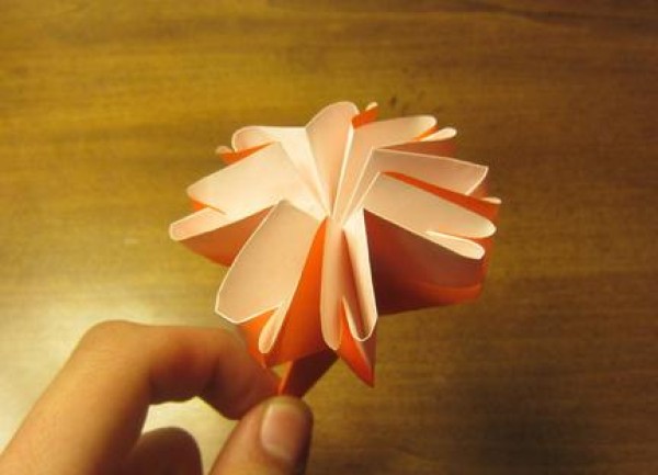 Video tutorial on how to fold carnations - Simple origami flower carnations for Mothers Day