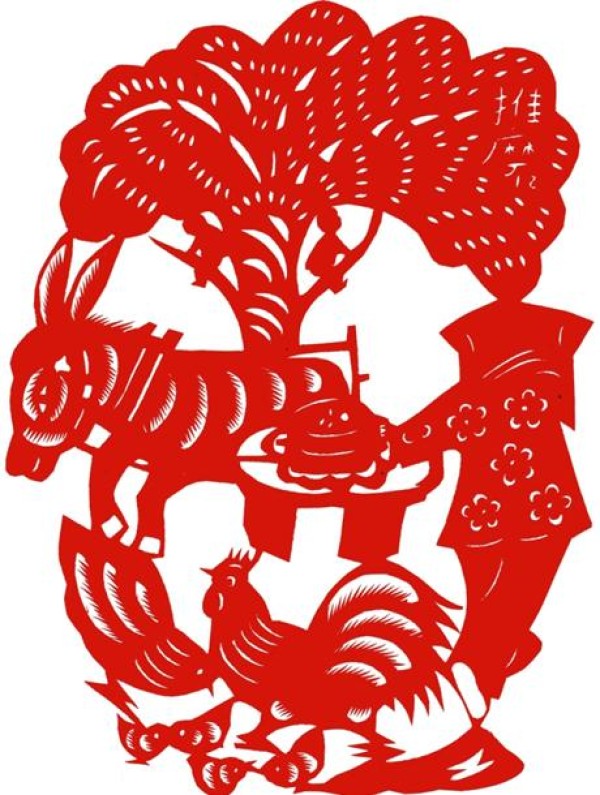 Description of the theme and comprehensive artistic style of Yimeng folk paper-cutting