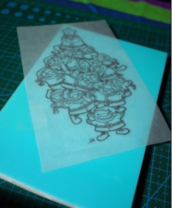 Rubber Stamp Tutorial-Christmas Tree