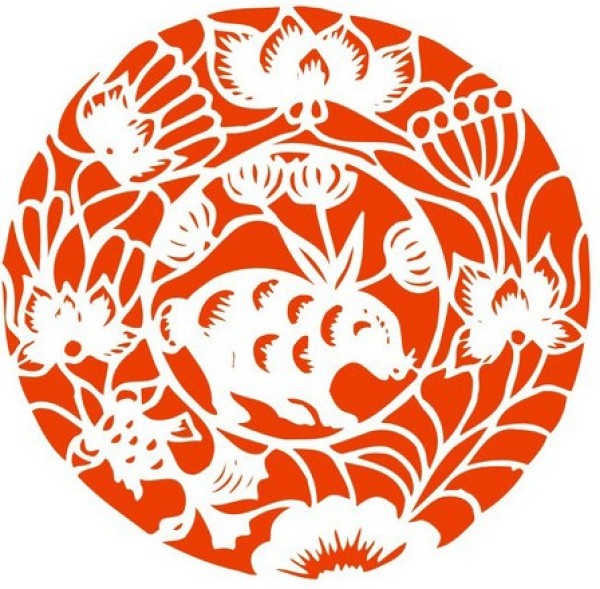 A complete collection of auspicious rabbit paper-cut patterns for the Year of the Rabbit