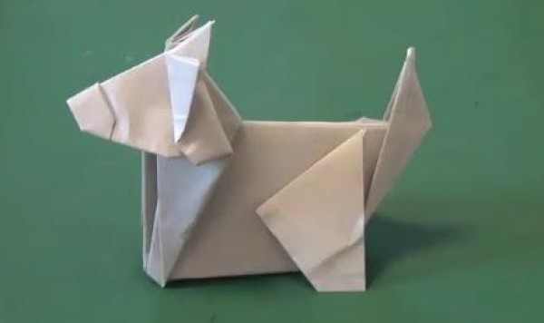 Origami Encyclopedia - Simple origami calf hand origami video tutorial